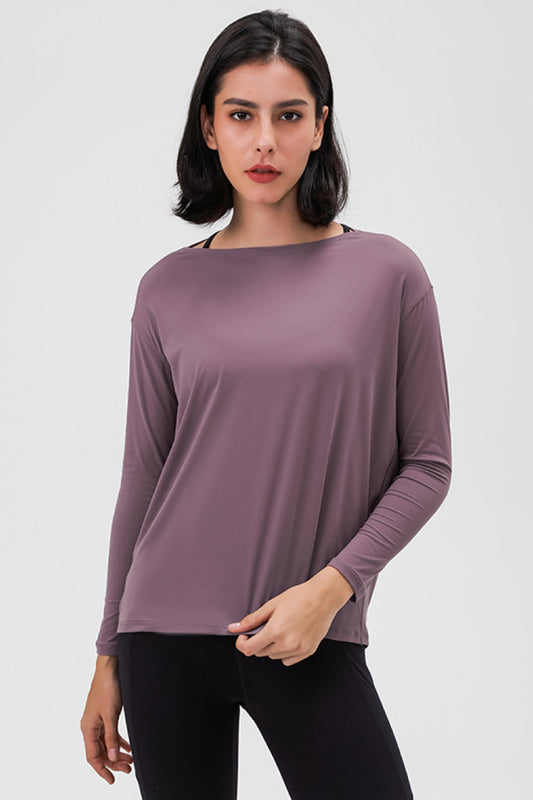 Adrianna Loose Fit Active Top