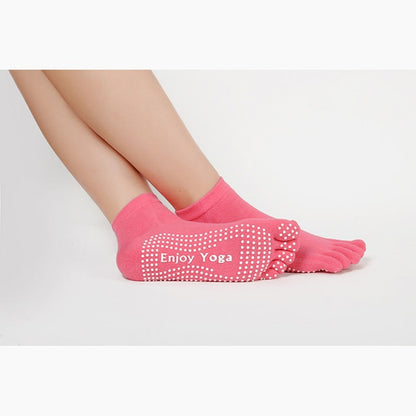 Melody Yoga Toe Socks