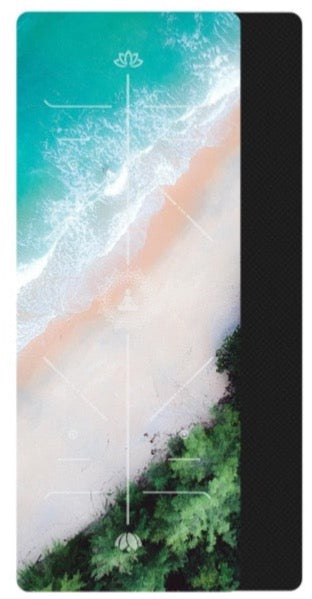 Tropical Beach Yoga Mat