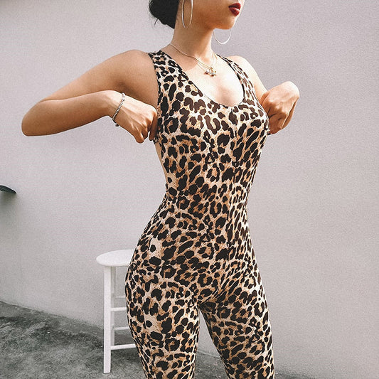 Mira Leopard Jumpsuit