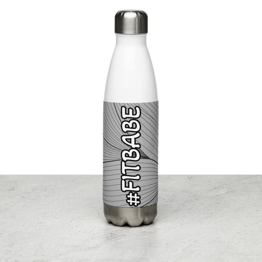 Gray Water Bottle