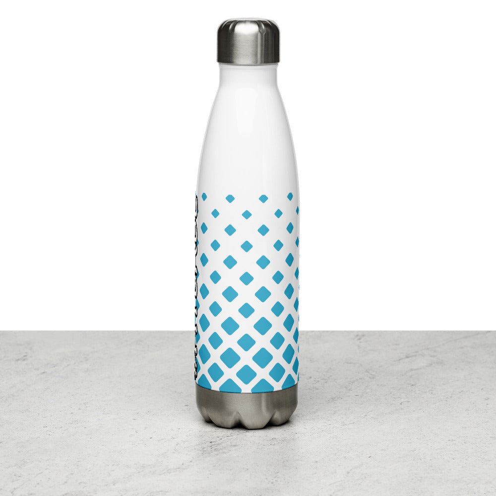 Blue Diamonds Water Bottle